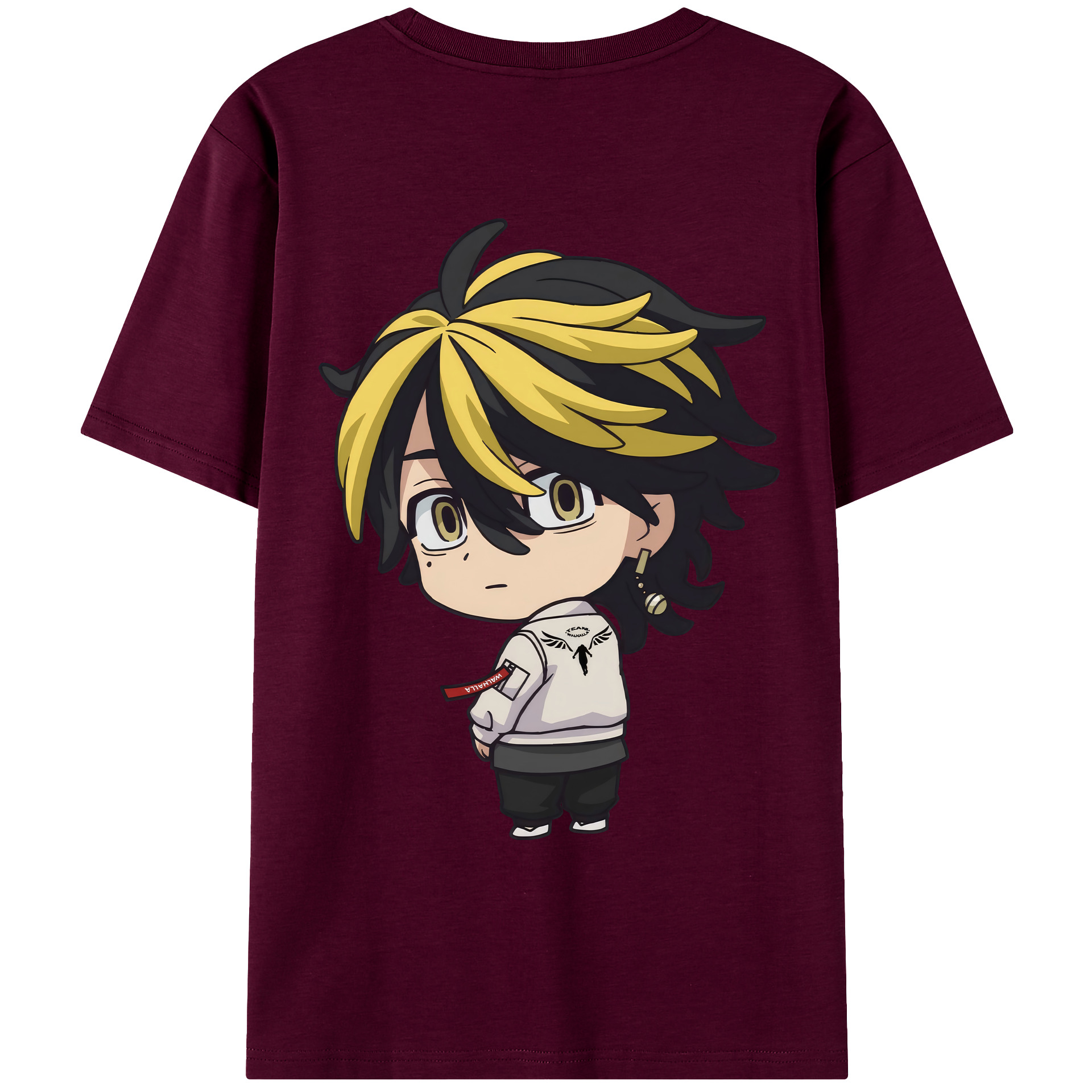 （画像用） 東京リベンジャーズ Tokyo Revengers レディース半袖Tシャツ(バックプリント)